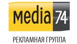 Media74 Реклама в кинотеатрах, создание сайтов Челябинск Логотип Media74 Реклама в кинотеатрах, создание сайтов Челябинск